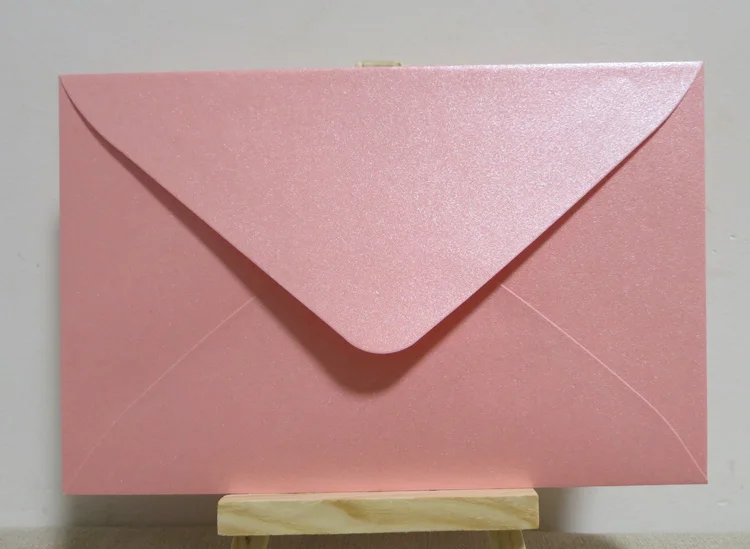 50 шт 17x11 см(6," x 4,3") 120 г перламутровый цветной бумажный конверт для приглашения открытка