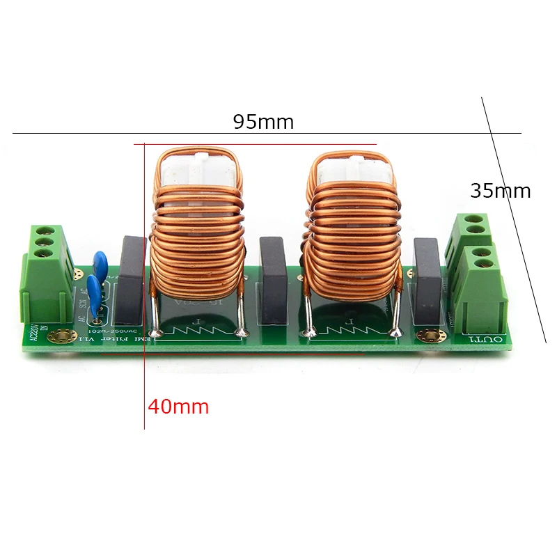 HiFi EMI плата фильтра питания аудио усилитель предусилитель DAC AMP CD TV 2A 4A 18A|audio power|board