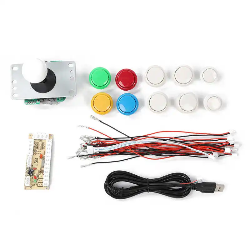 CY-822A DIY аркадная игра кнопки боевой джойстик рокер комплект контроллера для