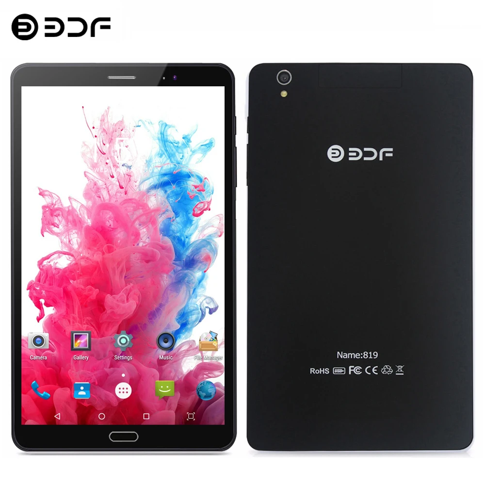 BDF 4G LTE планшет 8 дюймов планшеты ПК 1920*1200 ips мобильный телефон 3g/4G LTE планшет Android 7,0 Восьмиядерный 5 Мп+ 12 МП 4 ГБ/64 Гб планшет 8
