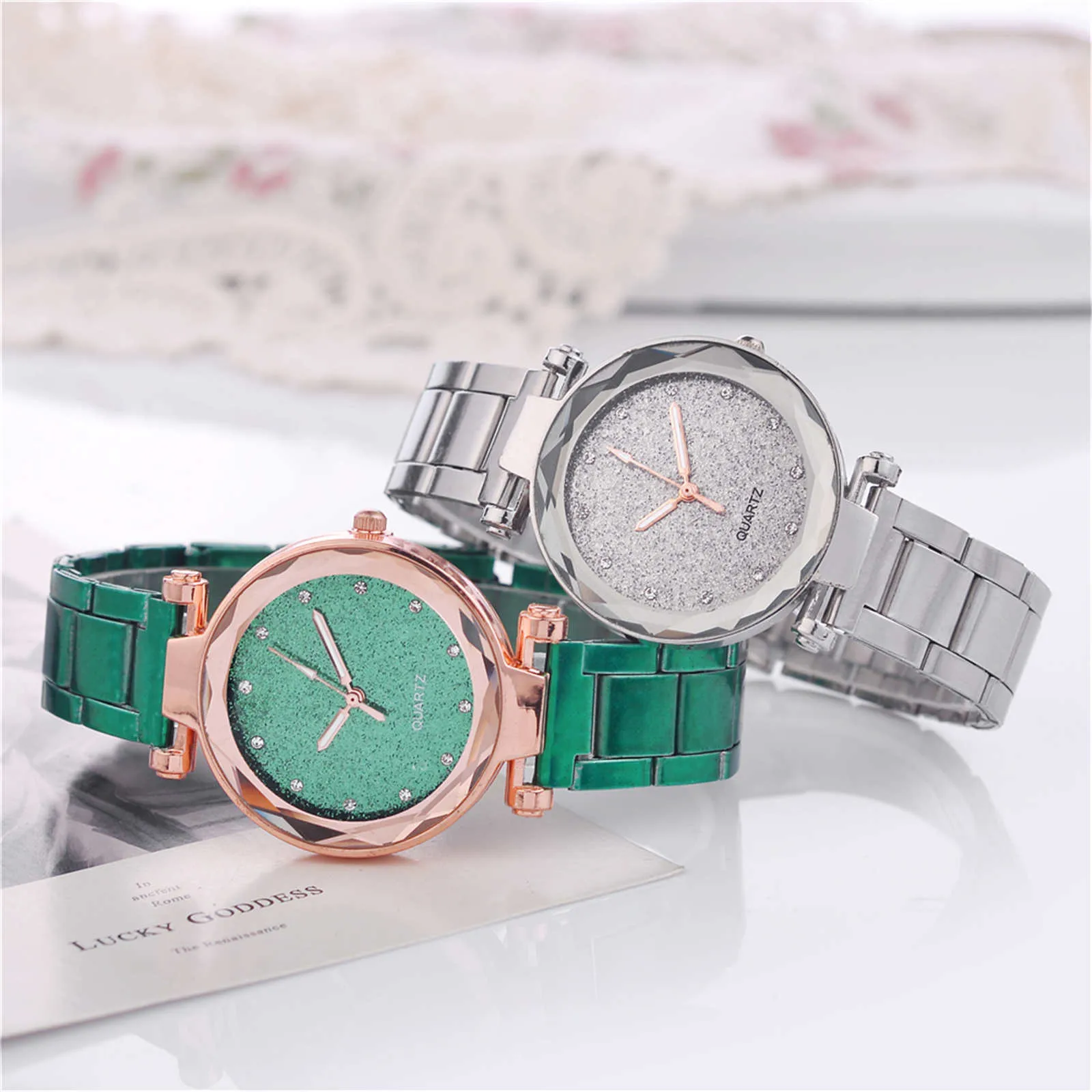 

Quartz Watch Women Fashion Luxury Design Watches Ladies Stainless Steel Dial Casual Wristwatch zegarek damski relogios masculino