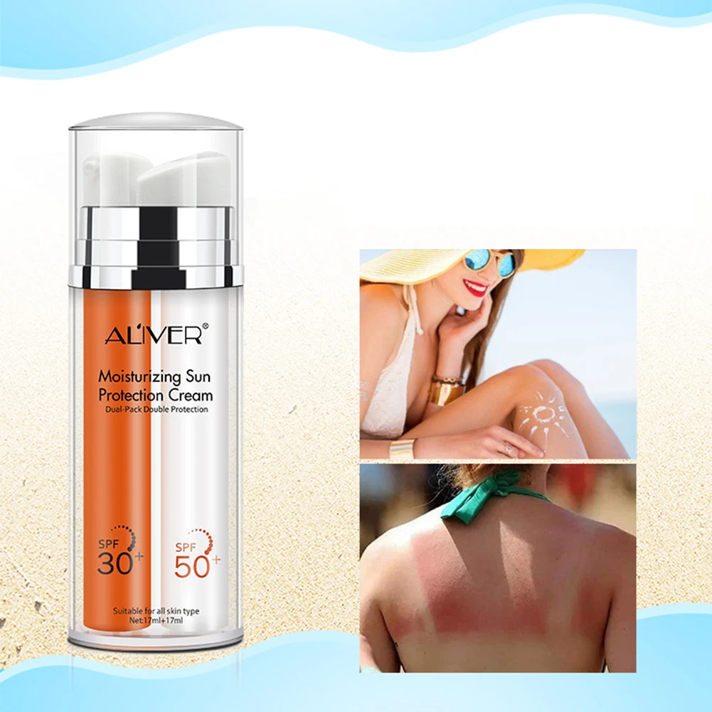 УФ ПРАЙМЕР для лица SPF30 SPF50 отбеливающий лосьон загара двойная защита от Уфа уфв