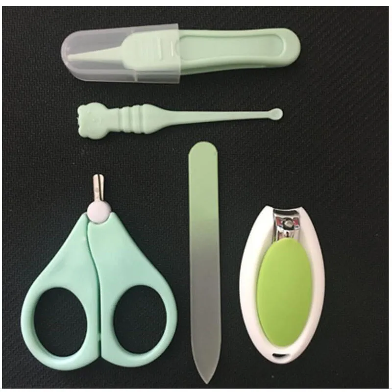 

Baby Nail Clipper Set Baby Safety Care Nail Scissors 5 Piece Set Nail Scissors Clean Ear Nose Tweezers Special Care