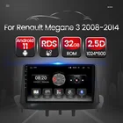 Автомагнитола на Android 11 RDS для Renault Megane 3 2008-2014, FMAM, стерео, мультимедийный, GPS-навигатор, Wi-Fi, DSP, NO 2 Din, DVD
