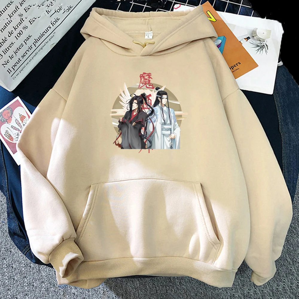 

Harajuku Hoodies Women Oversized China Style Long Sleeve Wei Wu Xian Lan Wang Ji Anime Print Autumn Fashion Pullover Sweatshirts