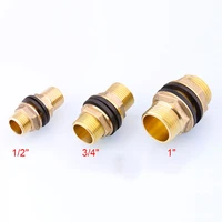 water tank connector 12 to 38 34 g1 copper joint fittings fish tank drainage male female reducing diameter connector
