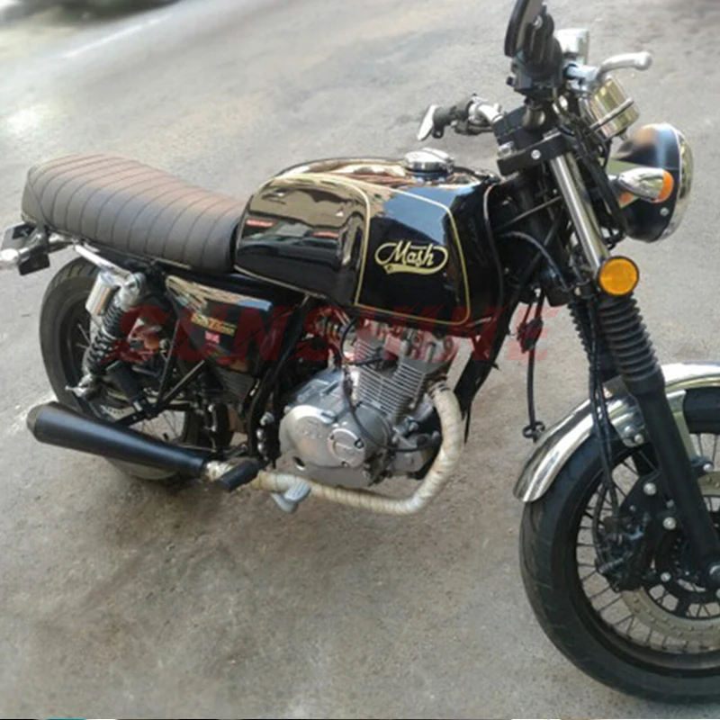 Мотоцикл выхлопной CCafe RRacer питбайк глушитель трубы изменение систем Ретро труба