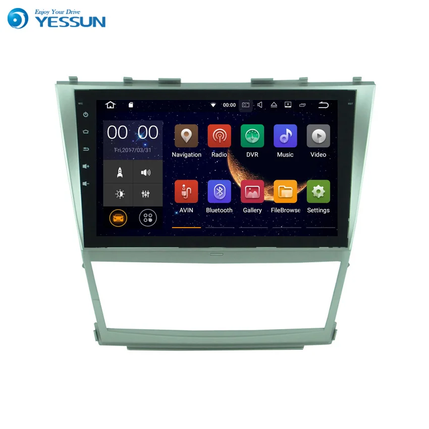 YESSUN для TOYOTA CAMRY 2007 ~ 2011 Android автомобильный GPS-навигатор плеер мультимедийный Аудио