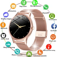2021 new women smart watch woman fashion watch heart rate sleep monitoring for android ios waterproof ladies smartwatch womens