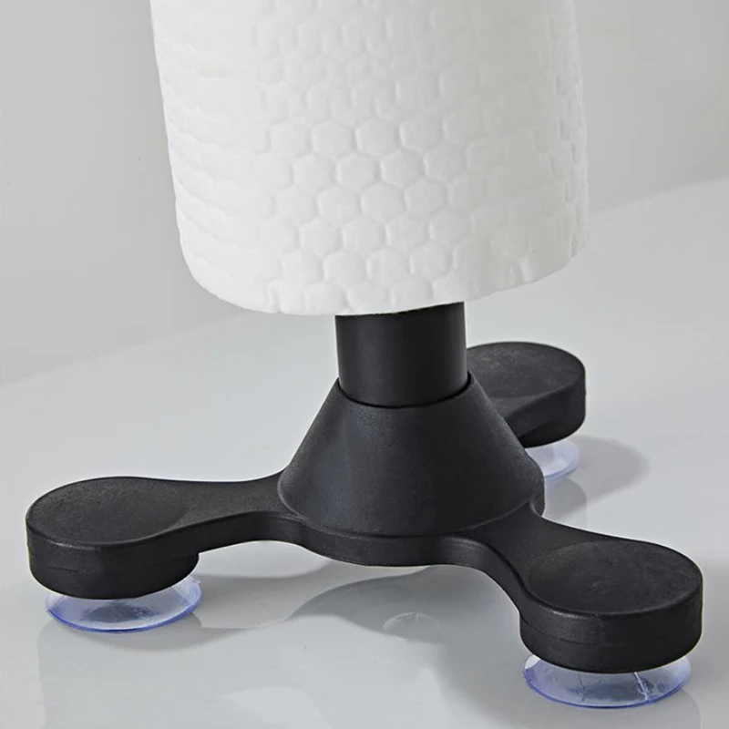 Простой держатель для кухонных рулонов бумажных полотенец с присоской подставка