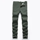 Джинсы мужские прямые в стиле ретро, хлопковые брюки из хлопка, брендовые длинные штаны, большие размеры 28-42