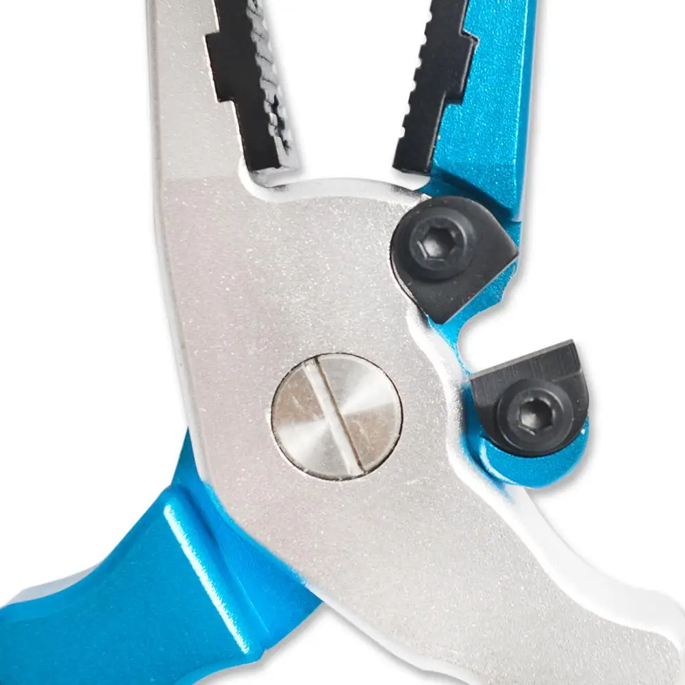 Алюминиевые рыболовные плоскогубцы съемник крючков оплетка для резки и