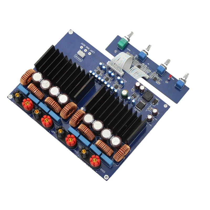 Плата цифровых усилителей высокой мощности 2 1 3 канальная плата Hi Fi класса D o 2X300W +