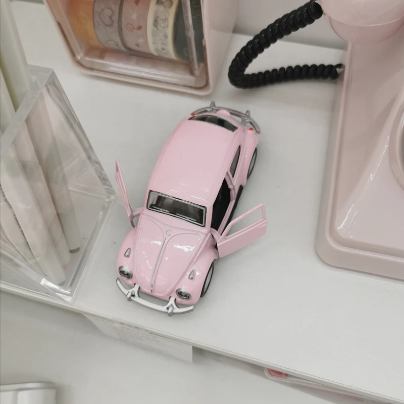 Девочка сердце розовый классический автомобиль дети творческий милый подарок