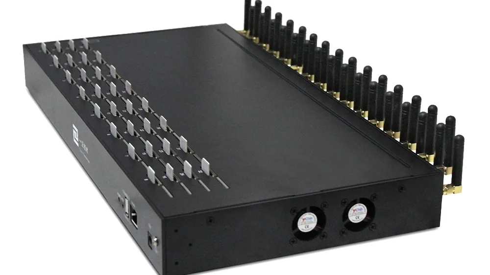 

Bulk SMS Sending Receiving GSM SMS Modem 32 Port/SMS Gateway with SIM Card Rotation