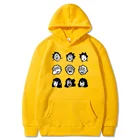 Новейшая мода толстовка для осенизимы для мужчин и женщин аниме мультфильм Свободный Повседневный спортивный свитер