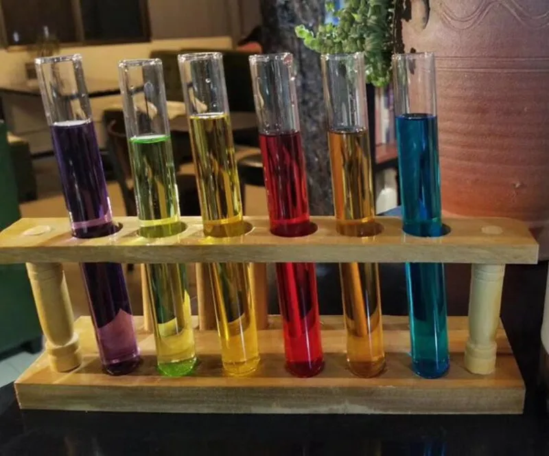 Высококачественные стеклянные барные инструменты Коктейльная пробирка посуда