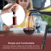 new pneumatic bottle opener pen shaped enhanced air pump wine bottle opener stainless steel wine corkscrew pin cork remover