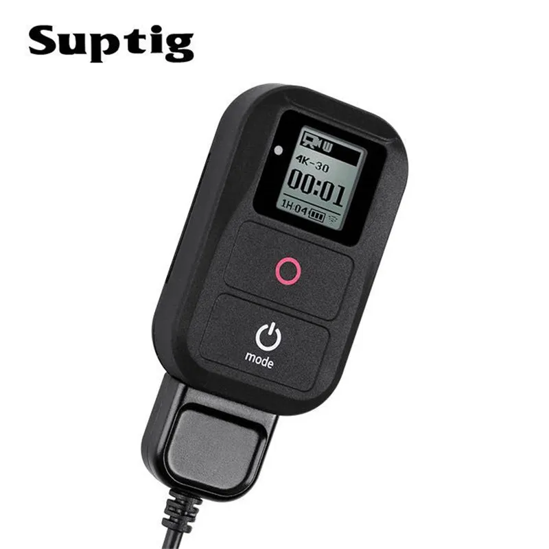 Водонепроницаемый Wi Fi пульт дистанционного управления Suptig для Gopro 8/7/6 Black