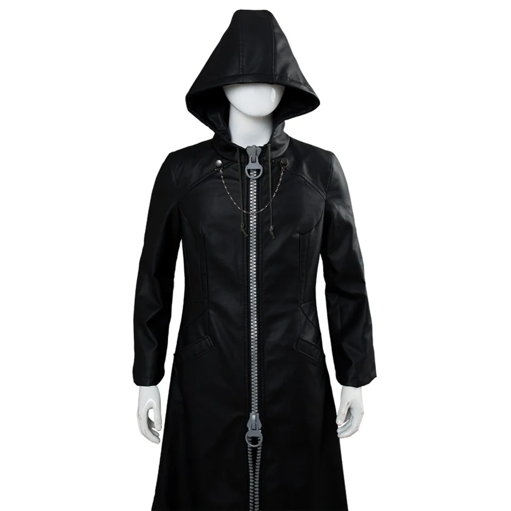 

Kingdom Hearts III Cosplay Organization XIII Office Uniform Cosplay Costume Only Coat Outfit Halloween Party Cosplay Costume