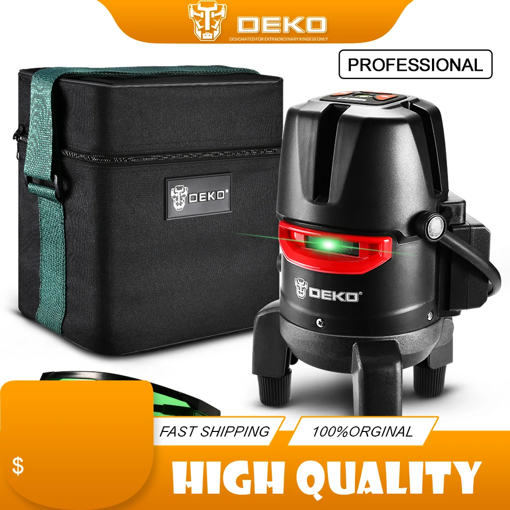 DEKO DKLL57PB2 5 фон для фотосъемки с изображением зеленого лазерный нивелир
