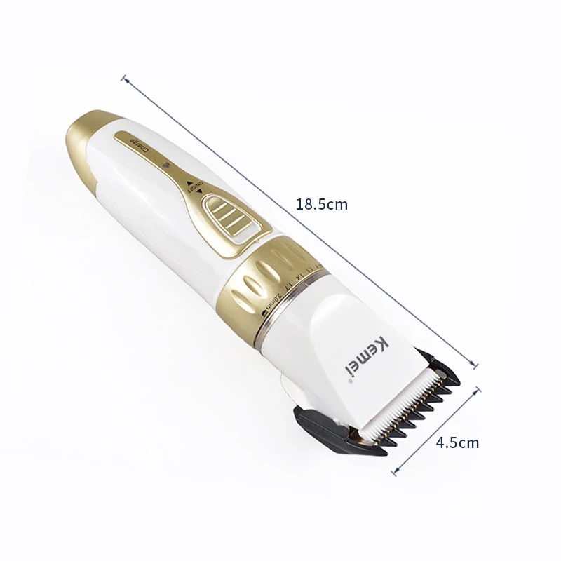 Kemei профессиональная машинка для стрижки волос Электрический триммер мужчин