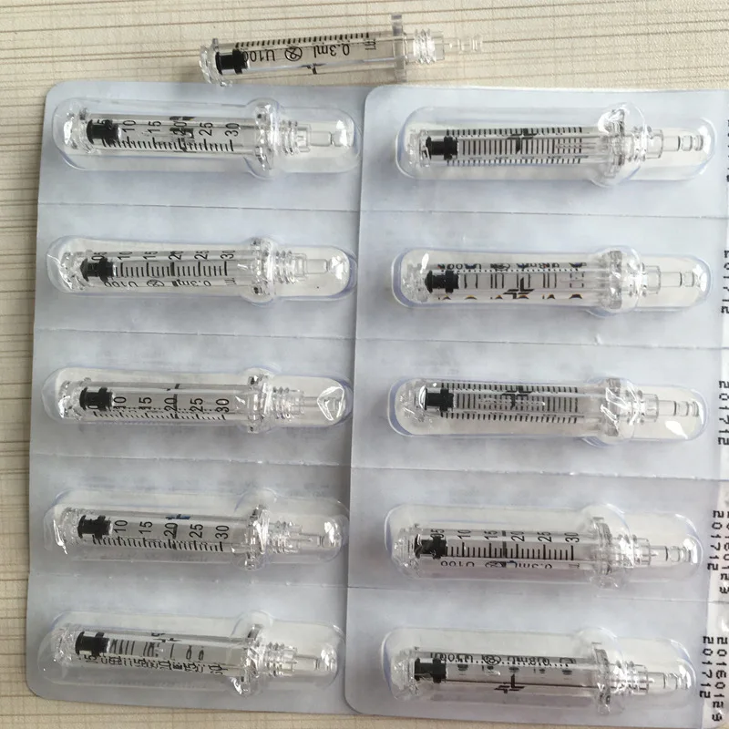 

10pcs Ampoule Ampul Bottle Abe Bottle for Hyaluron Pen Ampoule Tip Converter Cushion Sterile SFDA Past