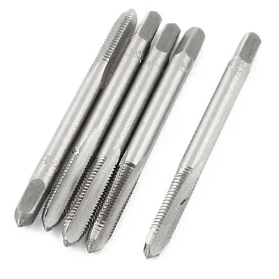 

56mm Length M4 H2 HSS Metric Machine Taps Drill Bit Threading Tools 5 Pcs