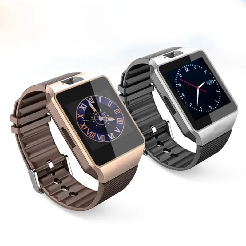 Умные часы с сенсорным экраном dz09 камерой Bluetooth наручные SIM карты Smartwatch для Ios Android