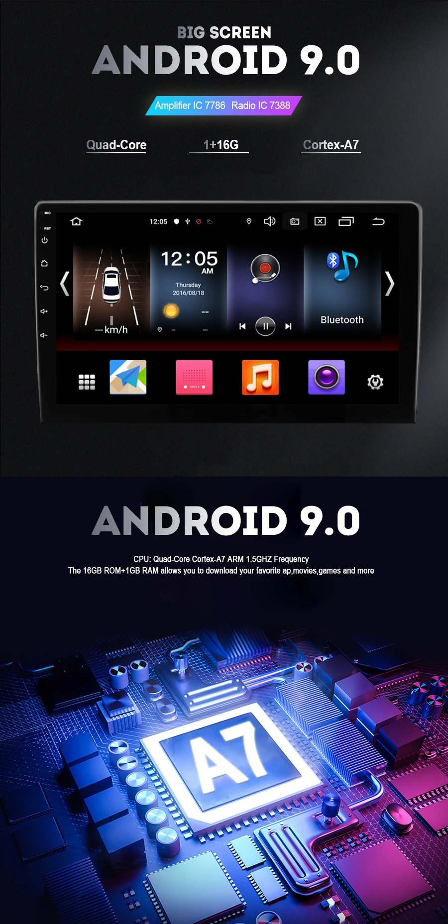 Прямая с фабрики OTOJETA Android 9,0 Автомобильный мультимедийный радио для NISSAN МУРАНСКОГО gps навигация по Bluetooth магнитофон