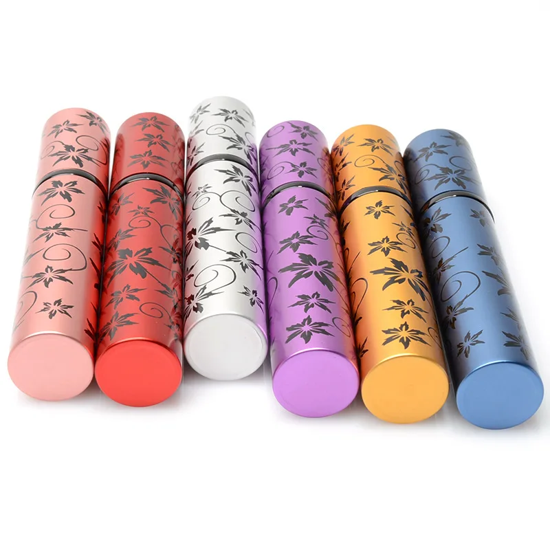 8 мл многоразовый мини флакон для духов Алюминиевый распылитель портативный