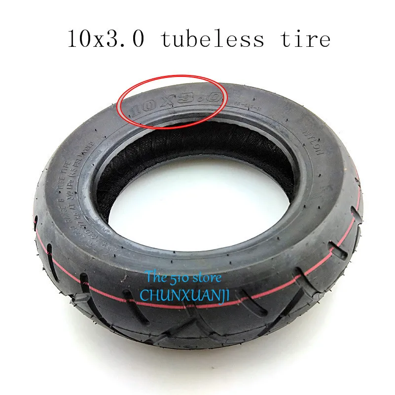 

Хорошее качество 10x3,0 электрический скутер бескамерная вакуумных шин 10*3,0 скутер вакуумных шин 10 дюймов расширение и утолщение шин