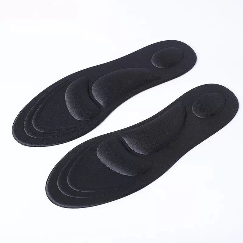 4D Insole Stretch Breathable Deodorant Running Cushion Insoles For Feet Man Women Insoles Shoes Sole Orthopedic Pad Memory Foam