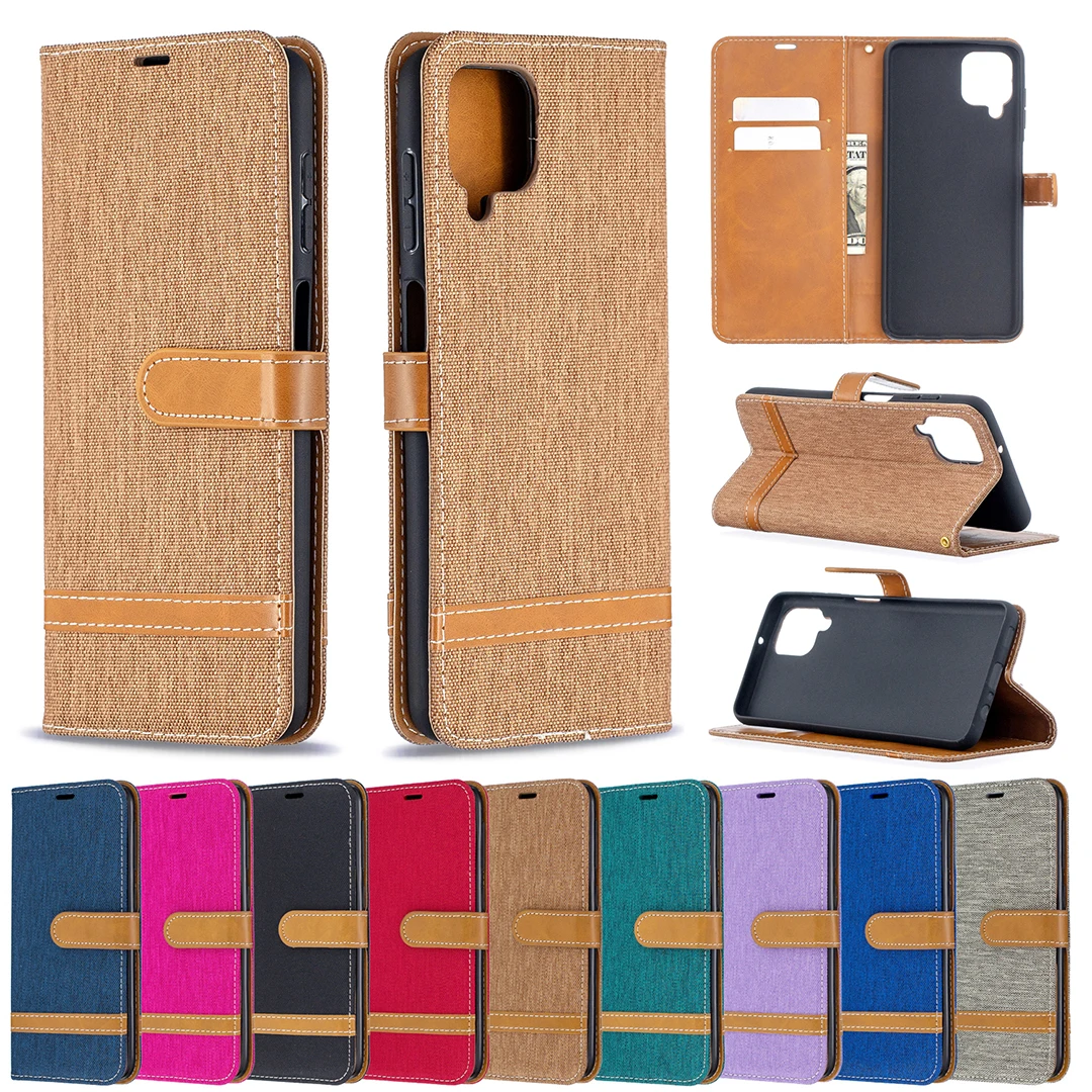 

A12 Wallet Flip Case For Samsung Galaxy A12 Cover Case on For Samsung A 12 A125 SM-A125F Magnetic Leather Stand Phone Protective