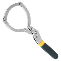 10 inch metric stainless steel machine oil filter wrench anti skid handle and handcuffs type head for automobile car cleaning