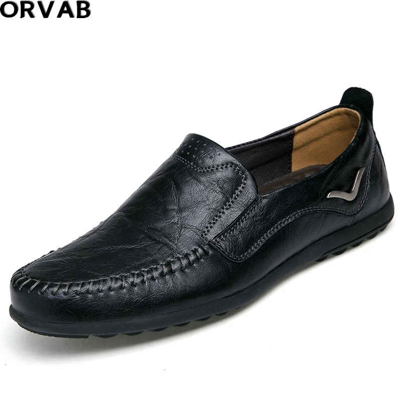 

Mens Loafers Shoes Luxury Hot New Style Casual Men's Shoes Handmade Leather Men Loafers Shoes Comfortable Driving Shoes