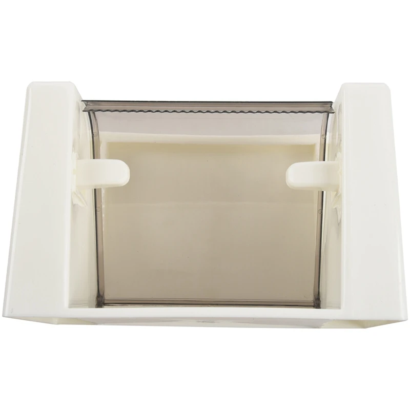 

NEW-Waterproof Toilet Paper Holder Tissue Roll Stand Box with Shelf Rack Bathroom