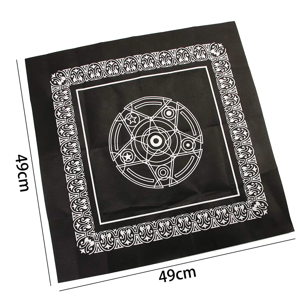 

49x49cm Tarot Tablecloth Altar Tarot Cloth Variety Styles Twelve Constellations Astrological Tarot Cloth High Quality Non-woven
