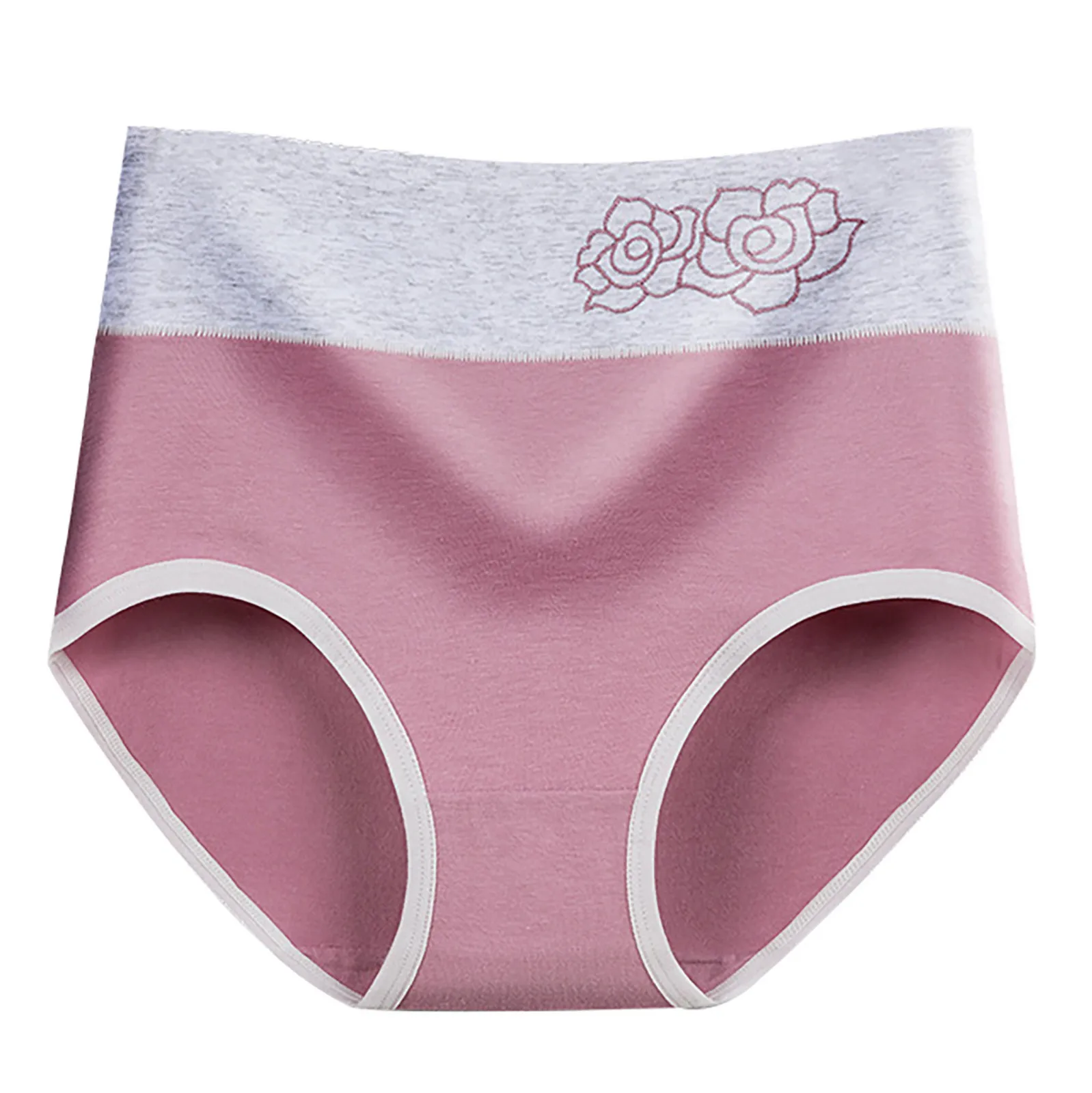 

L-XXL Code Lace Panties Women Fashion Cozy Lingerie Pretty Briefs High Quality Cotton Middle Waist Cute Women Underwear#G