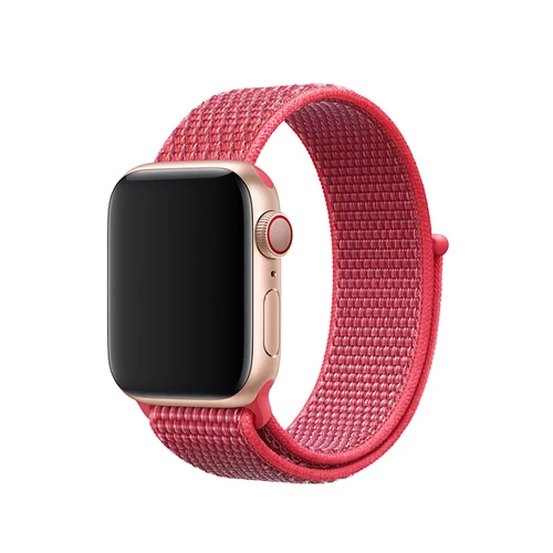 16 Спортивные петли для наручных часов Apple watch, версии 5 4 44 мм 40 мм, ремешок 42 мм, 38 мм, версия наручных часов Iwatch серии 5/4/3/2/1 двухслойного тканого нейлона браслет ремень - Цвет ремешка: 16