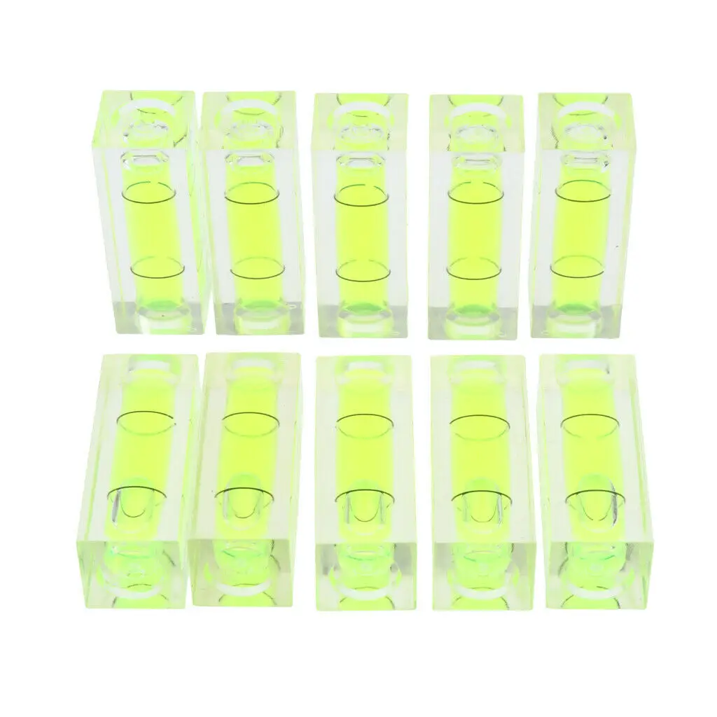 

30pcs 15 * 15 * 40 Mm Mini Square Spirit Level Mini Bubble Level For Measuring Level Adjustable Measuring Tool