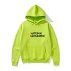 Новая мужская толстовка с капюшоном National Geographic, модная Толстовка для улицы, развлечений, измерений и приключений