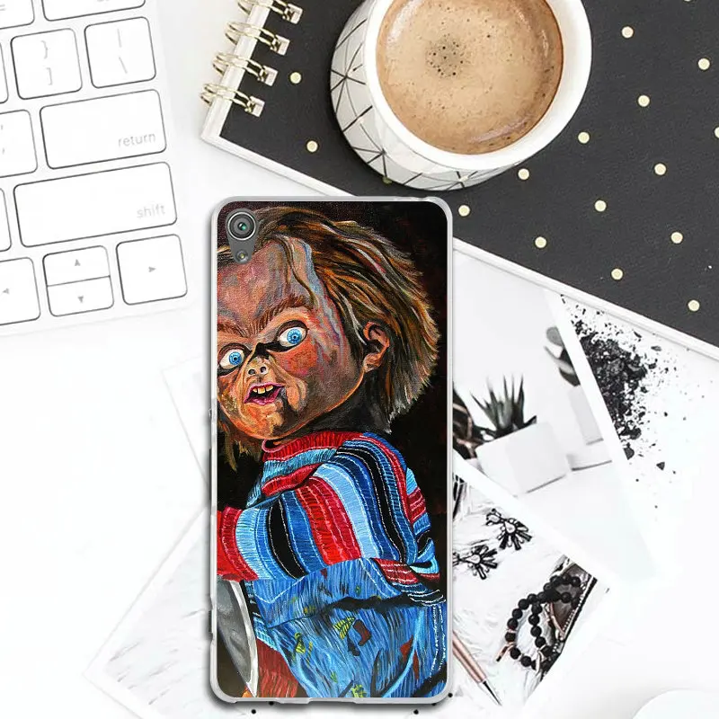 Chucky Horror Churse Of Childs Soft TPU Mobile Phone Case Cover for Sony Xperia Z Z1 Z2 Z3 Z5 M2 M4 XA E5 T3 Compact | Мобильные