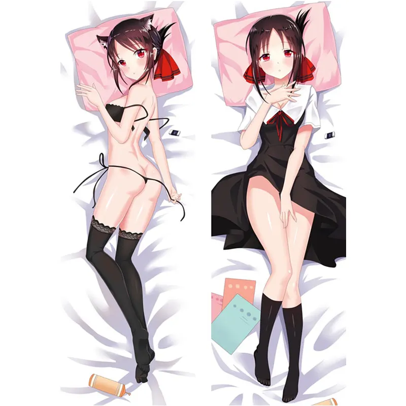 Аниме kaguya sama: love is war наволочка Dakimakura сексуальная девушка 3D двухстороннее постельное белье обнимающие наволочки для подушек BM02