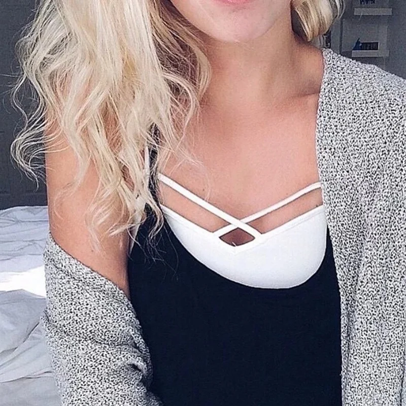 Сексуальное облегающее нижнее белье передний перекрестный ремешок укороченный