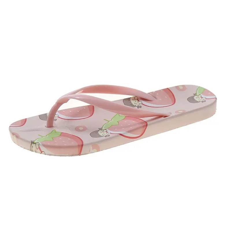 

Low Flat Shoes Female Summer Clogs Woman Ladies' Slippers Rubber Flip Flops Pantofle Luxury Slides Beach Hawaiian 2021 Designer