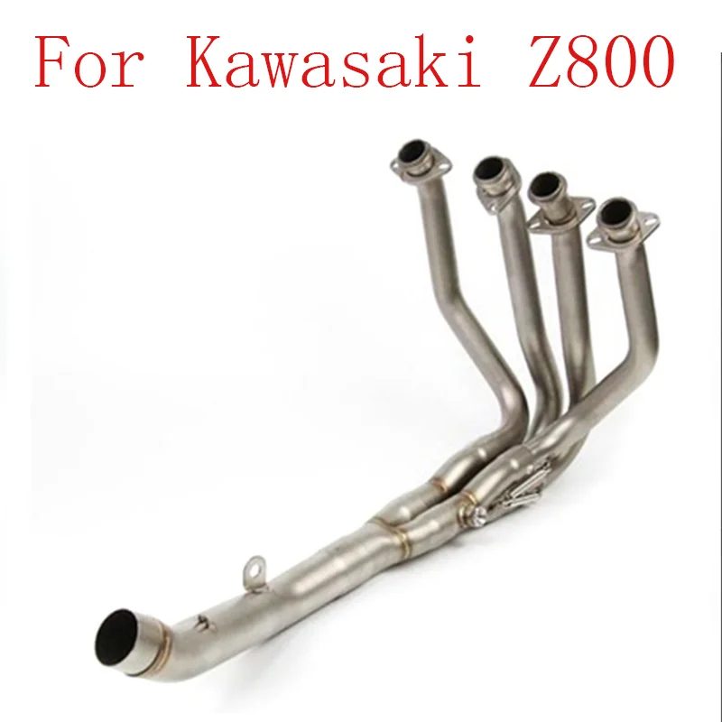 

Z800 Motorcycle Front Connecting Pipe Exhaust Systems Upgrade Muffler for Kawasaki Z800 800 Motocross Pit Bike Echappement Moto