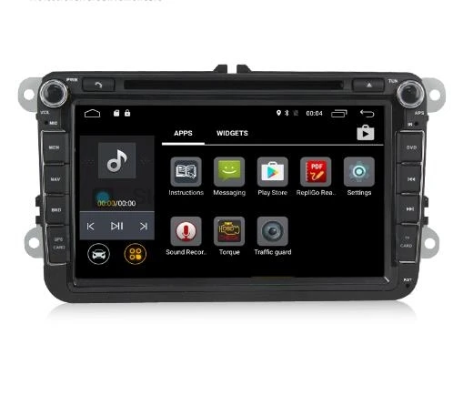 От DHL 20 штук Универсальный автомобильный DVD плеер 2G Оперативная память Android 7 1 8