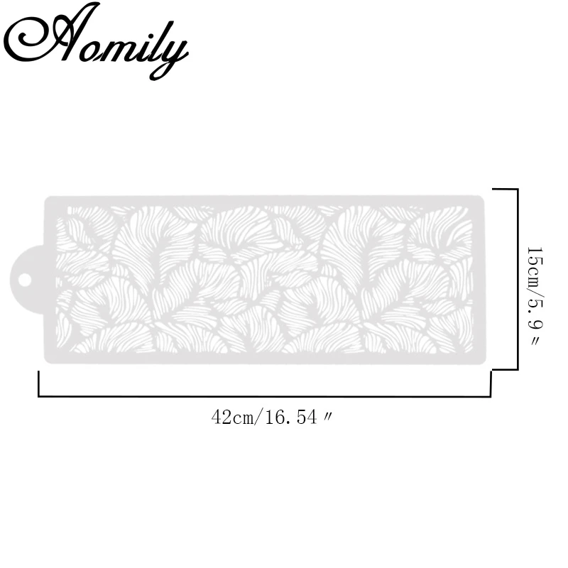 Amoliy кружева торт спрей трафареты сито для сахарной пудры шаблон живописи