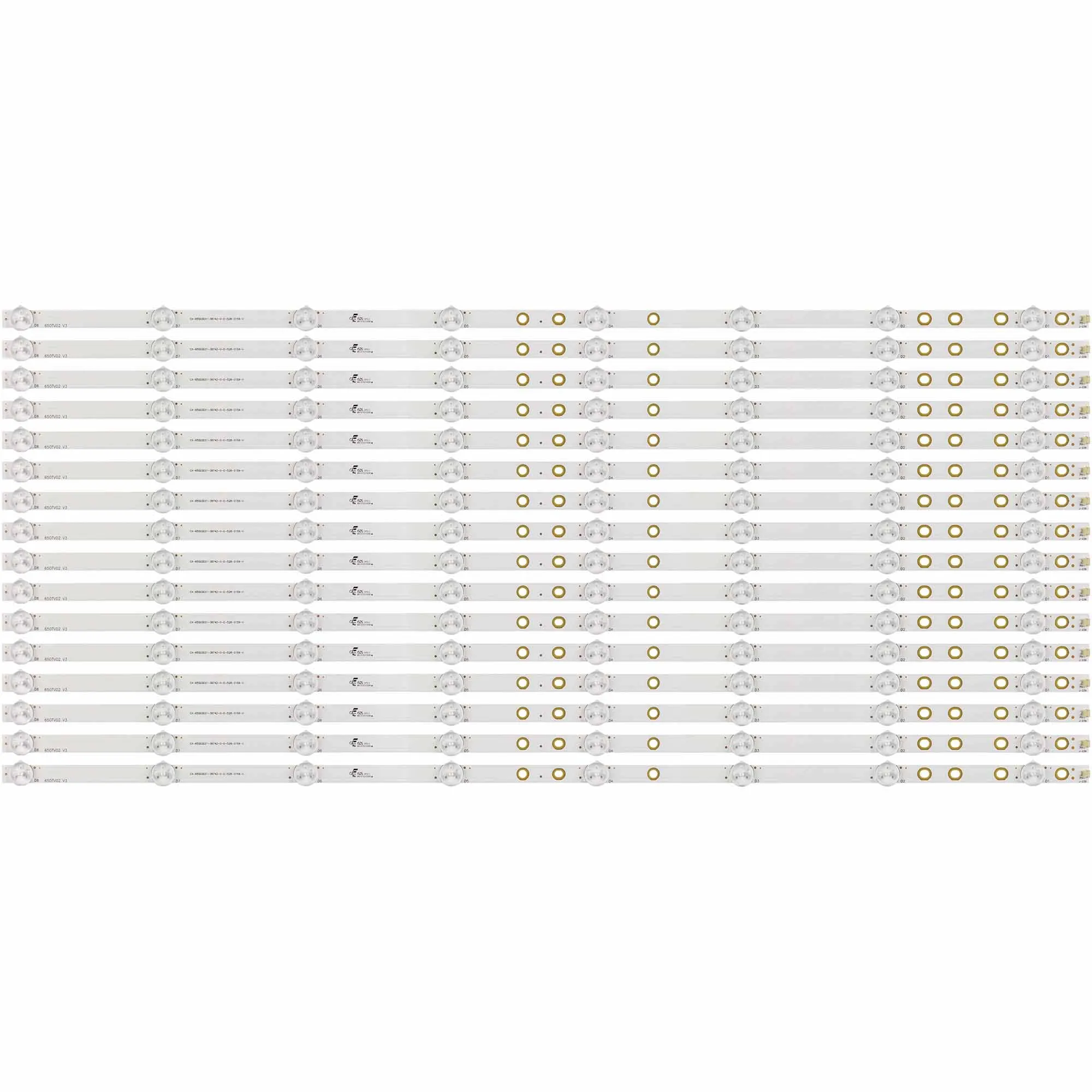 

Светодиодный Подсветка полоса 8 светодиодный s KDL-65W850 650TV02 V3 CX-65S03E01-2B762-0A-565-3850 CX-65S03E01-2B753-0-A-5CN-3182-V KDL-65W850C